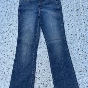 Mexx Womens 6 Denim Jeans Blue Boot Cut Low Rise New